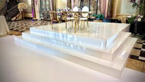 Multi-Tier Wedding Stage Rentals in New Jersey